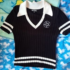 Black Hot Topic Witchcraft Shirt